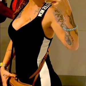 Black and White Jumpsuit